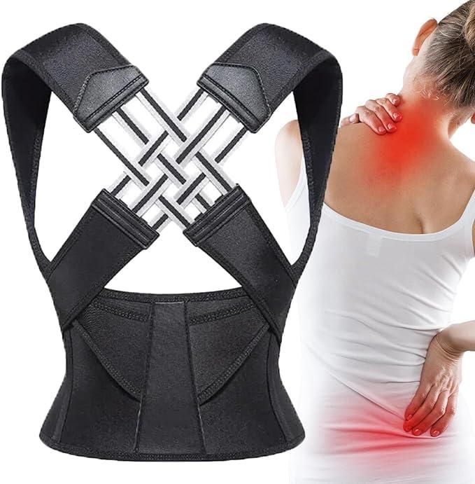 Adjustable Back Posture Corrector & Pain Relief Belt (Men & Women)