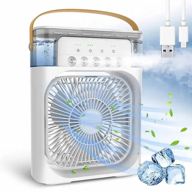 Multifunction Water Spray Mist Fan Air Cooler